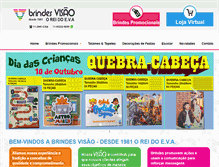 Tablet Screenshot of oreidoeva.com.br